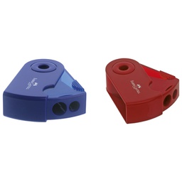 [000001662] Šiljilo pvc s pvc kutijom 2rupe Sleeve Twin Faber-Castell 182701 sortirano