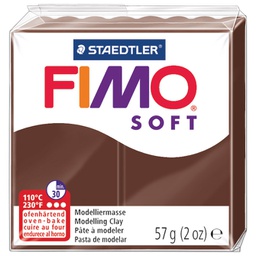 [000036661] Masa za modeliranje   57g Fimo Soft Staedtler 8020-75 boja čokolade