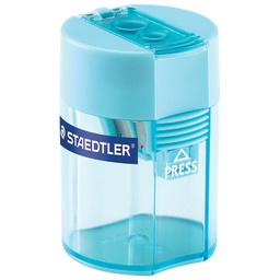 [000038848] Šiljilo metalno s pvc kutijom 2rupe Staedtler 512 006-37 tirkiz!!