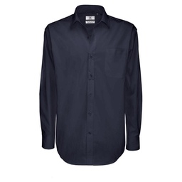 [900004872] Košulja muška dugi rukavi B&C Sharp 130g tamnoplava L!!