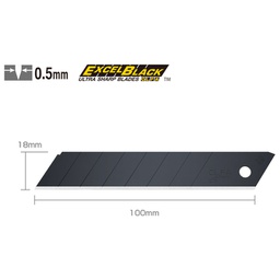 [000041411] Nož za skalpel 18 mm pk10 Olfa LBB-10B crni blister