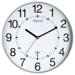 [000043224] Sat zidni fi-30,5 cm Wave Unilux 400094562 srebrni