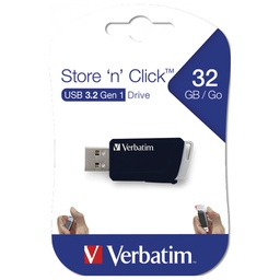 [000043867] Memorija USB 32GB 3.0 Store'n'Click Verbatim 49307 crni blister