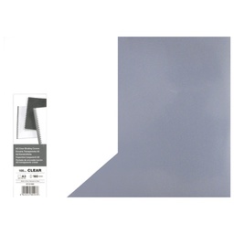 [000000559] Korice za spiralni uvez 180my pvc A3 pk100 GBC CF121880 prozirne