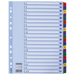 [000002686] Pregrada kartonska A4 A-Z kolor 20listova Esselte 100166