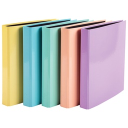 [000045983] Mapa uložna 4D ringa-fi25 mm/hrbat-40 mm A4 karton Aquarel Exacompta 51560E sortirano