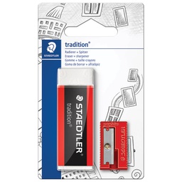 [000046201] Gumica+šiljilo Staedtler 526 T-S1BK blister