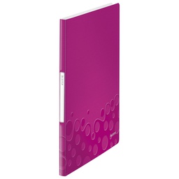 [000003287] Mapa uložna varena A4 s  20 fascikli "U" Wow Leitz 46310123 roza