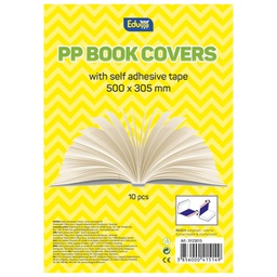 [000000388] Omotnica samoljepljiva s trakom 50x30,5 cm pk10 Educa prozirna