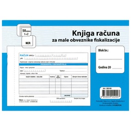[000005247] Obrazac I-410/NCR knjiga računa A6 Fokus