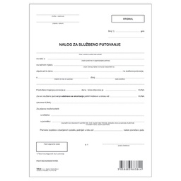 [000006503] Obrazac A-210/NCR putni nalog Fokus