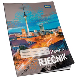 [000006536] Obrazac školski rječnik A6 40L 2kolone Educa