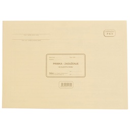 [000006601] Obrazac G-52/NCR primka zaduženja vlastite robe Fokus