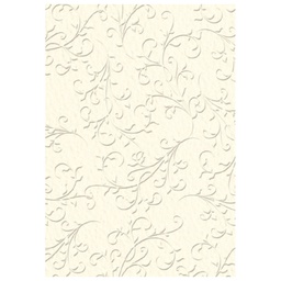 [000006990] Papir ukrasni s uzorkom A4 220g pk20 Primavera Firenze Heyda 20-47726 30 šampanj