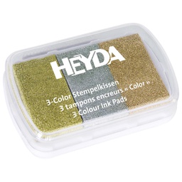 [000007043] Jastučić za pečat 3 boje (brončana, srebrna, zlatna) Heyda 20-48884 66!!
