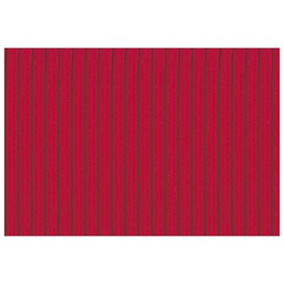 [000007269] Papir ukrasni dvoslojni rebrasti B2 pk10 300g Heyda 20-47132 24 crveni