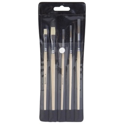 [000007473] Kist za vodene boje 2,4,6+tempere 6,10 u pvc vrećici Brunnen 10-48935 01 blister