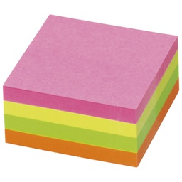 [000007487] Blok samoljepljiv kocka 50x50 mm 240L Global Notes 5658-39 neon sortirano