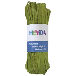 [000007579] Rafija prirodna 50g Heyda 20-48877 95 svijetlozelena