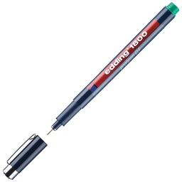 [000000597] Flomaster za tehničko crtanje profipen 0,1 mm Edding 1800 zeleni