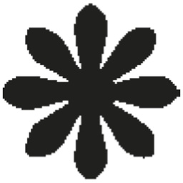 [000007761] Bušač 1 rupa mala-cvijet Heyda 20-36874 20 blister