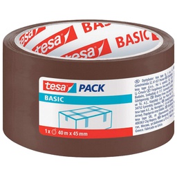 [000009309] Traka ljepljiva 45 mm/40m akrilna Hot Melt Basic Tesa 58575 smeđa