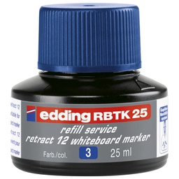 [000009974] Tinta za marker (za bijelu ploču) 25ml Edding BTK25 plava