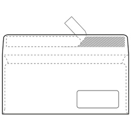 [000010687] Kuverte ABT-PD strip 80g pk1000 Fornax