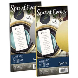 [000011363] Kuverte Special Events 11x22 cm 120g pk10 Favini srebrne