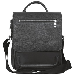 [000011526] Torba kožna muška (na rame) Galko 15-0278-1007 crna