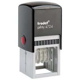 [000013593] Printy-Datumar H-3 mm+tekst ploča 40x40 mm Trodat 4724