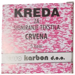 [000013885] Kreda krojačka pk5 Karbon crvena