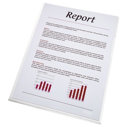 [000013983] Fascikl "L" 150my pvc A4 sjajni GC pk25 Esselte 55430 proziran