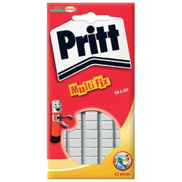 [000014383] Ljepilo-jastučići 35g 65x Multi fix Pritt Henkel 1444968 bijelo blister