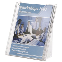 [000014977] Stalak za prospekte stolni - zidni A4 1 džep Durable 8578