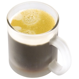 [900001429] Šalica 300 ml staklena frozen prozirna