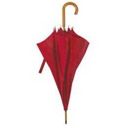 [000018823] Kišobran automatik s drvenom ručkom Classic crveni