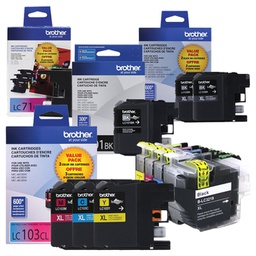 [000021215] Ink Jet Brother LC 129XL original crni