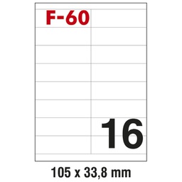 [000024818] Etikete ILK 105x33,8 mm pk100L Fornax F-60