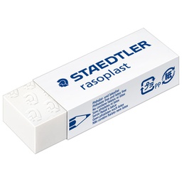 [000025884] Gumica Rasoplast Staedtler 526 B20 bijela-KOMAD