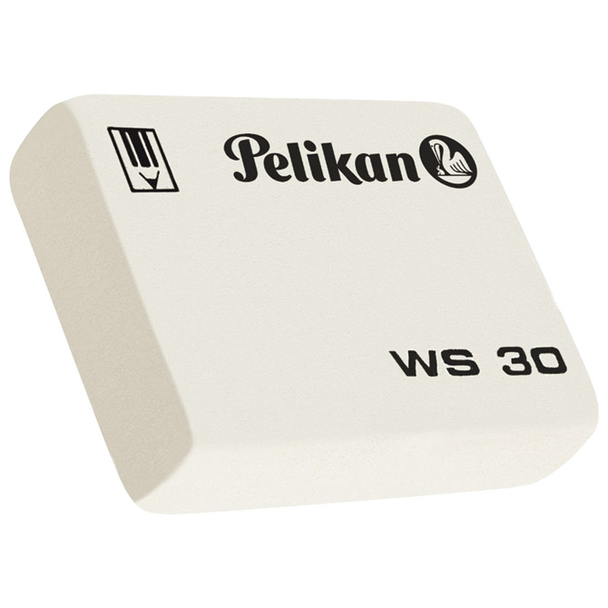 Gumica WS30 Pelikan 619528-1 bijela-KOMAD!!