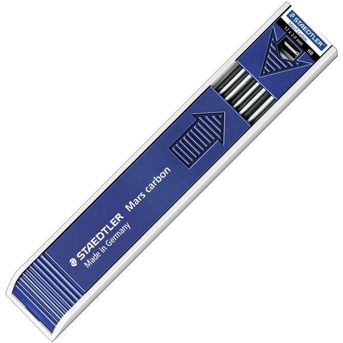 Mine 2,0mm HB 1tuba Mars carbon Staedtler 200-HB!!