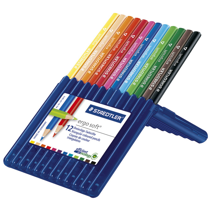 Boje drvene  12boja Ergosoft Staedtler 157 SB12 blister