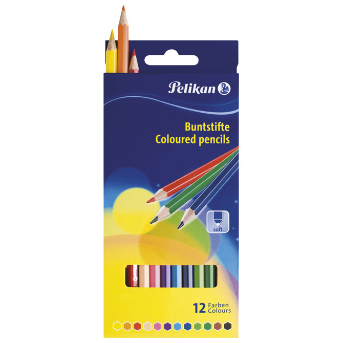 Boje drvene  12boja Pelikan 724005 (100401614) blister