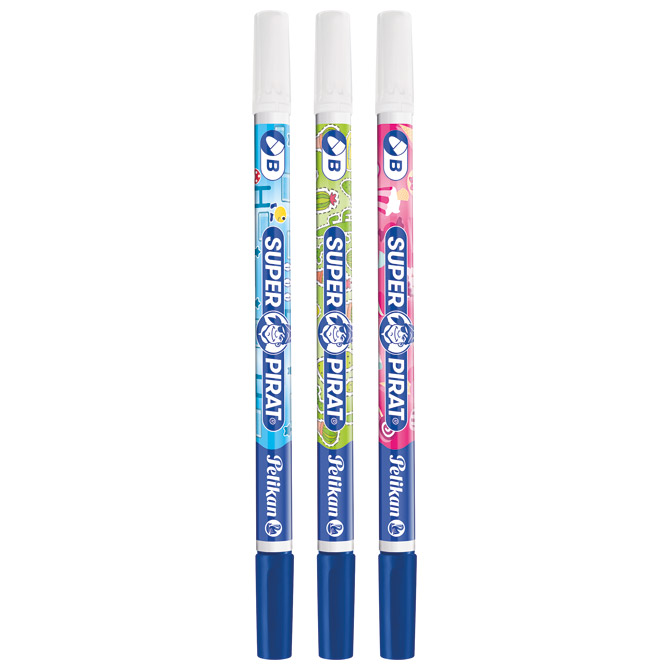 Brisač tinte-flomaster Super pirat 850B/50 Pelikan 987024 sortirano