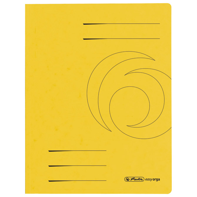 Fascikl klapa karton A4 Herlitz 10843944 žuti!!