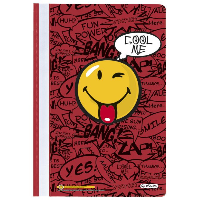 Fascikl mehanika klizna pp A4 Smiley Herlitz 11303310!!