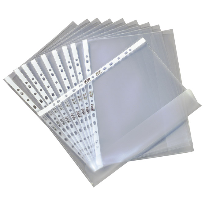 Fascikl uložni A4 pp s klapom bočno mat pk10 Herlitz 5896204 (100810113)