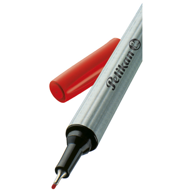 Flomaster fineliner 0,4 mm 96F Pelikan 943233 (100401693) crveni