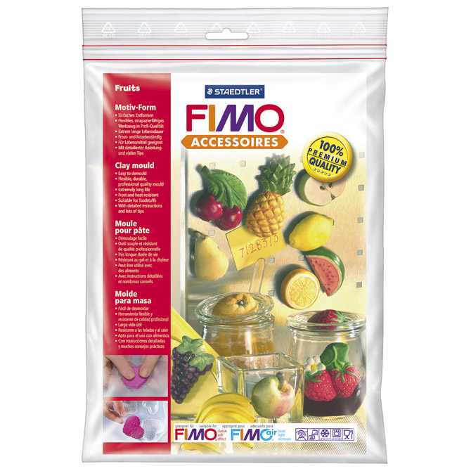 Kalup za modeliranje veliki Voće Fimo Staedtler 874242 blister